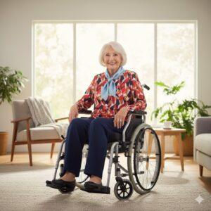 dame portant la grenouillère salon ariella - santeconcept