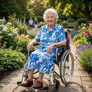 robe médicalisée gabie sur dame