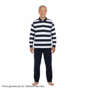 grenouillère salon homme haut rayé
